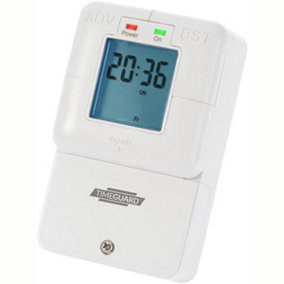 Timeguard 7 day Slimline Electronic Immersion Time Switch - NTT08