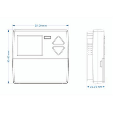 Timeguard Digital Room Thermostat with Night Set-Back - 4