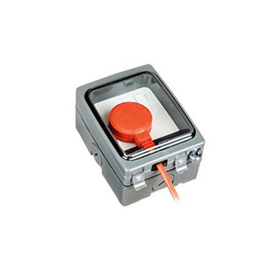 TimeGuard TGV101N Weatherproof 13A Switched Socket with Lockable Cover