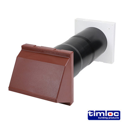 Timloc Aero Core Through-Wall Ventilation Kit Brown