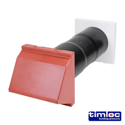 Timloc Aero Core Through-Wall Ventilation Kit Terracotta