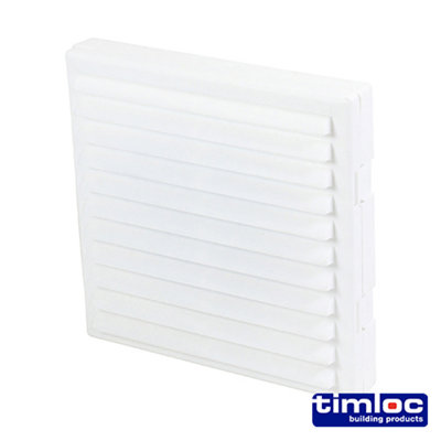 Timloc AeroCore Through-Wall Vent Set with Baffle Brown - 127 x 350 ...