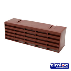 Timloc Airbrick Plastic  Brown - 215 x 69 x 60mm (20pcs)