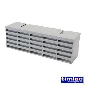 Timloc Airbrick Plastic Grey - 215 x 69 x 60mm (20pcs)