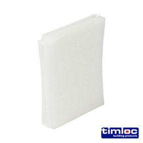 Timloc Cavity Wall Weep Extension Clear -  50.0mm (50pcs)