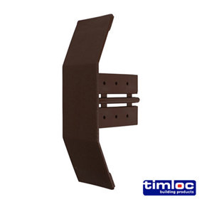 Timloc Dry Verge Eaves Starter Brown - 155 x 105mm