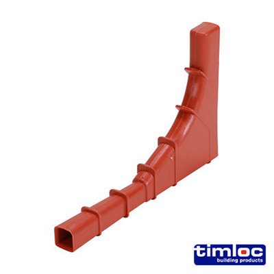 Timloc Invisiweep Wall Weep Terracotta - 65 x 10 x 102mm