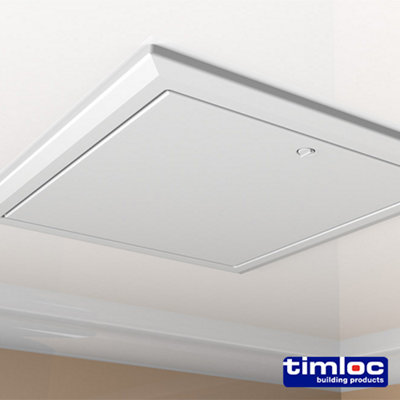 Timloc Loft Access Door Drop-in White - 562 x 665mm