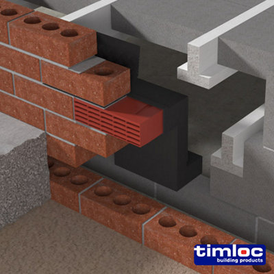 Timloc Underfloor Vent Vertical Extension  - + 150mm (20pcs)