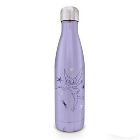 Tinkerbell Starlight Metal Water Bottle Silver/Purple (One Size)