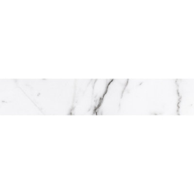 Tinos White Carrara Marble Effect Matt 80mm x 100mm Porcelain Wall & Floor Tile SAMPLE