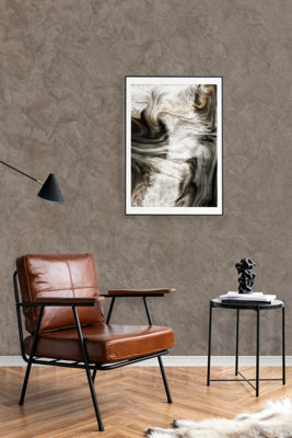 Tintoretto - Matt, Venetian Plaster Effect, Wall Paint Bundle. Includes Paint and Primer - Covers 5SQM - In Colour BRENTA.