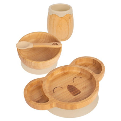 Bamboo best sale feeding set