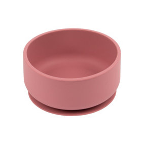 Tiny Dining - Baby Silicone Suction Bowl - Dusty Rose
