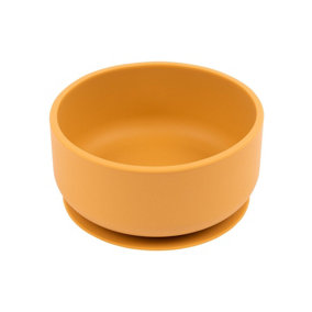 Tiny Dining - Baby Silicone Suction Bowl - Ochre