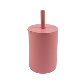 Tiny Dining - Baby Silicone Training Cup - 170ml  - Dusty Rose