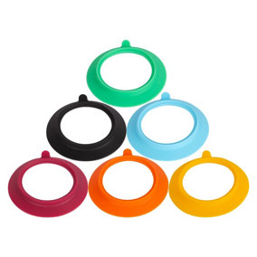 Tiny Dining - Children's Bamboo Bowl Suction Cups - 6 Colours