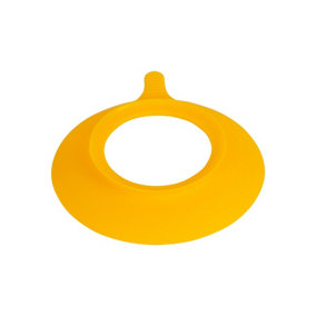 Tiny Dining - Children's Bamboo Plate Suction Cup - Yellow