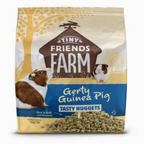 Tiny Friends Farm Gerty Guinea Pig Tasty Nuggets 1.5kg (Pack of 4)