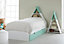 Tipi Design 2pc Children's Bedroom Furniture Set in Green - Bed & Shelving Unit
