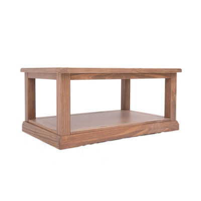 Tirolo Lacquered Coffee Table with Shelf