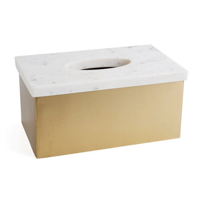 Tissue Box Cover Rectangle Tissue Box Holder for Home or Office Tissue ...