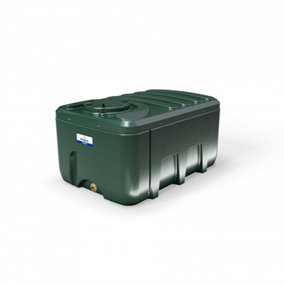 Titan 1200 Litre Low Profile Bunded Oil Tank with Fitting Kit and Gauge