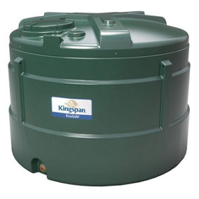 Titan 2500 Litre Vertical Bunded Oil Tank with Fitting Kit and Gauge
