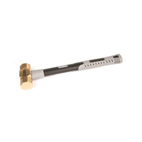 Titan 3Lb Brass Lump Hammer Heavy Duty Hand Tool Non-Sparking - 1 Piece