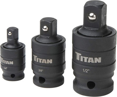 Titan 3Pc Pin Free Locking Impact Uj Set