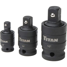 Titan 3Pc Pin Free Locking Impact Uj Set