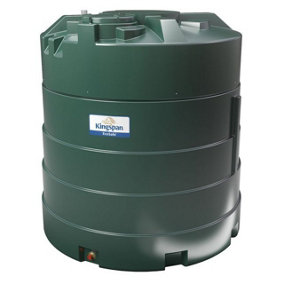 Titan 5000 Litre Vertical Bunded Oil Tank with Fitting Kit and Gauge