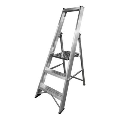 Titan EN131Professional 3 Tread Trade Platform Step Ladder (1.37m