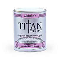 Titan Topcoat Ultra Strong Multi-Surface Protection - Gloss 1ltr - Littlefair's