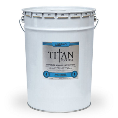 Titan Topcoat Ultra Strong Multi-Surface Protection - Satin - 25 LTR - Littlefair's