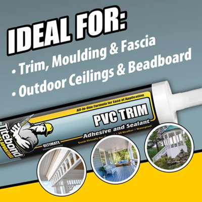 Titebond PVC Trim Adh/Sealant 9.5oz White
