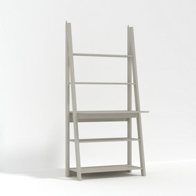 Tiva Ladder Desk Grey W 84 x L 50 x H 175.4 cm