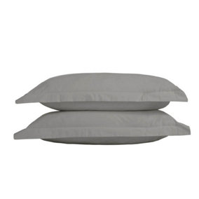 TLC 5 Star 240TC Oxford Pillowcase Grey