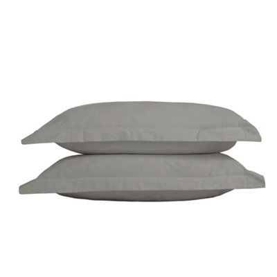 TLC 5 Star 480TC Oxford Pillowcase Grey