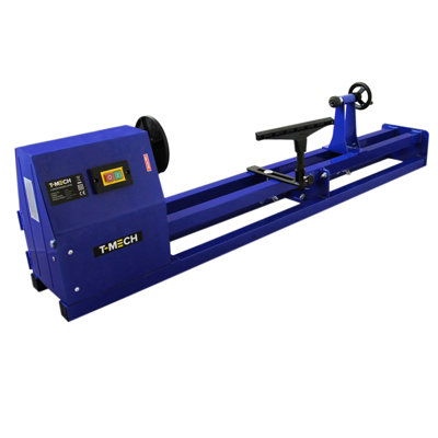 TMech 400W Wood Lathe with 6 FREE woodturning chisels