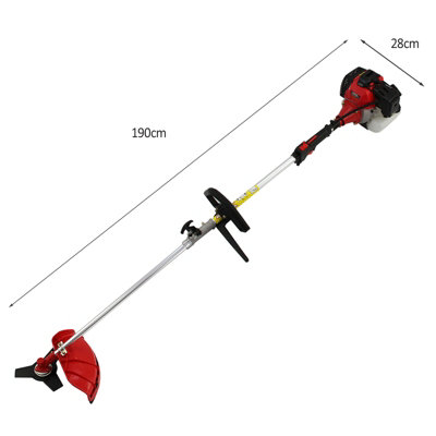 TMech 5 in 1 52cc Petrol Garden Cutter Multi Tool
