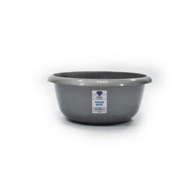 TML Round Bowl Grey (33 x 13cm)