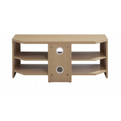 TNW Memphis Corner TV Stand For Up To 50" TVs - Oak