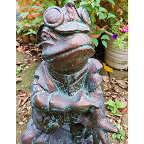 Toad of Toad Hall Sculpture from Wind in the Willows