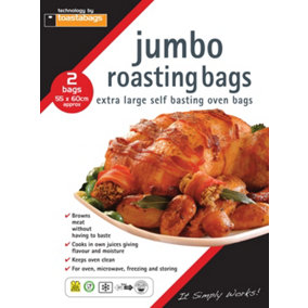 Toastabags Extra Large Oven Cooking Roasting Bags Liner
