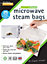 Toastabags Quickasteam Microwave Steam Bags- Pack of 25