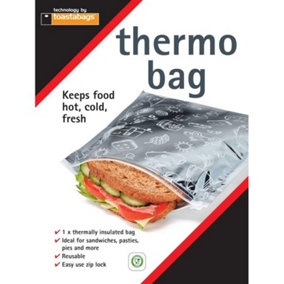 Toastabags Thermal Bag Silver (One Size)