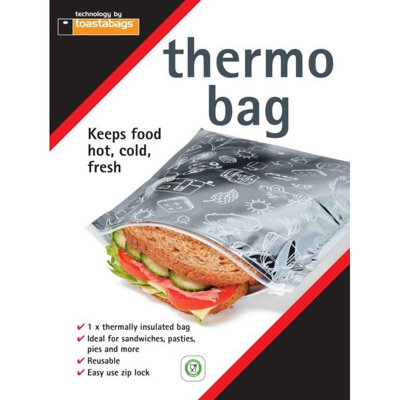 Toastabags Thermal Bag Silver One Size