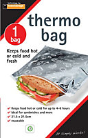 Toastabags Thermo Hot Cold Reusable Fresh Sandwich Zip Lock Bag