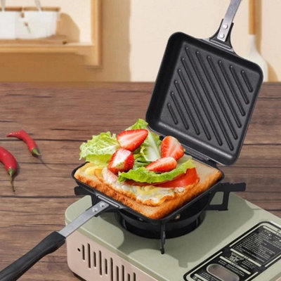 Toasted Sandwich Maker Non Stick Heat Resistant Handles